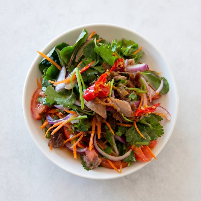 Delicious Duck Salad Experience