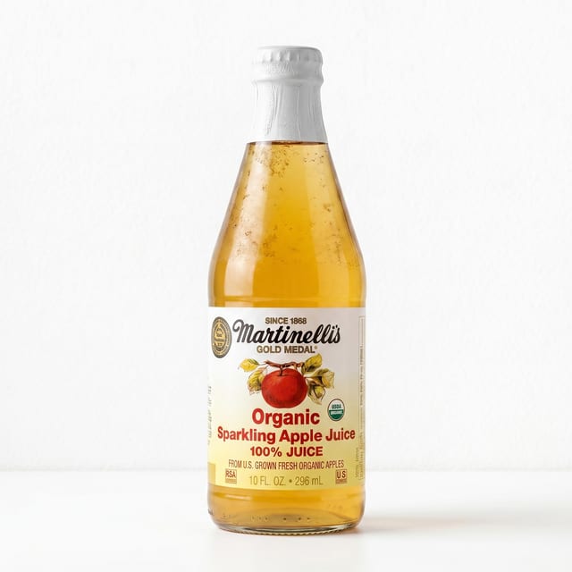 Sparkling Apple Juice.